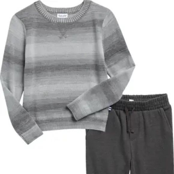 NWT Splendid Kids' Space Dye Sweater & Joggers Set (Size 2) - Picture 1 of 4